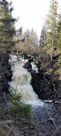 Водопады Ладожской Карелии