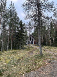 Рысья гора (ночёвка в доме с баней)