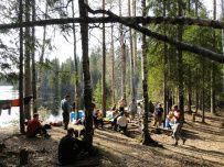 Сплав по реке Шуя на майские