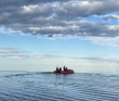 Поход по Карельскому берегу Белого моря на моторном катамаране (лодке)