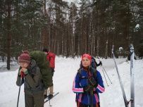 Лыжный поход через Мещёру с ночевкой в тёплом доме