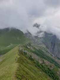 Горный лагерь в Чегемском ущелье (Кабардино-Балкария)