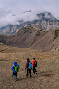 Горный лагерь в Чегемском ущелье (Кабардино-Балкария)