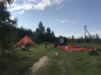 Сплав по реке Киржач на байдарках с баней на берегу