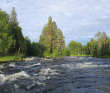Водопады Карелии: река Винча