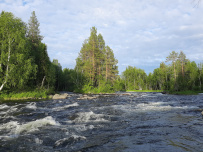 Водопады Карелии: река Винча