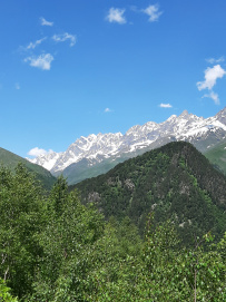 Горный лагерь в Дигории (Северная Осетия)