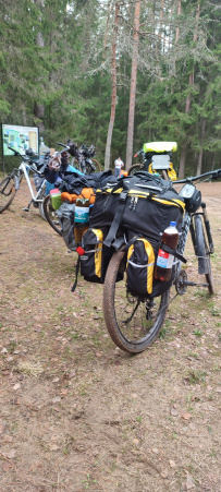 В Сяберский заказник на велосипеде
