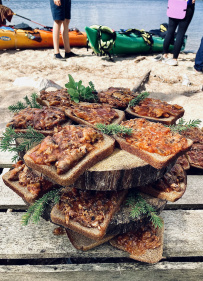 Колвица на морских каяках (байдарках). Путешествие на землю Саамов