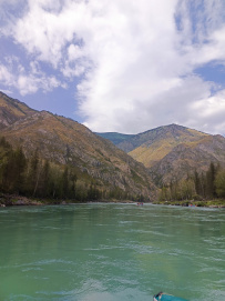 Сплав по реке Катунь