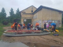 Поход на байдарках по рекам Руза и Москва