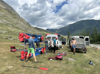 Верхний Башкаус и Нижний Чулышман на катамаранах