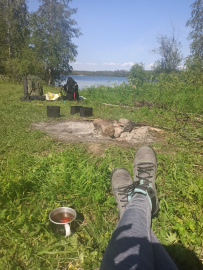 Водопады Ладожской Карелии