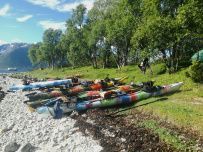 Тур на морских каяках по северной Норвегии + треккинг в горы
