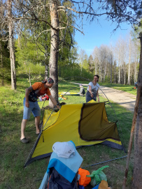 Пеший поход к Петрозаводским озерам