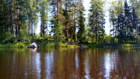 Вуокса на морских каяках: маршрут №3 По Вуоксе в Ладогу