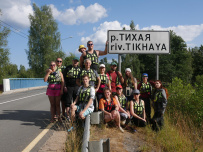 Сплав по реке Тихая с выходом в Ладогу