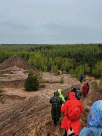Пеший поход на Суворовские карьеры