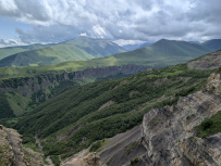 Горный лагерь на царском курорте (Джилы-су север Приэльбрусья)