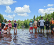 Сплав по реке Лух на байдарках с походной баней (Владимирская область)