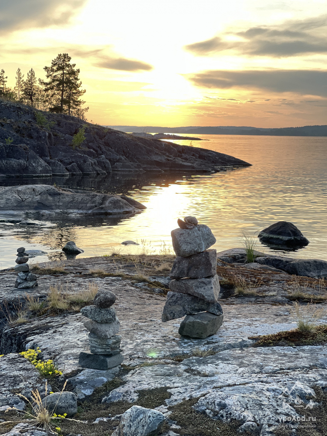 Тур Ладожские шхеры на каяках