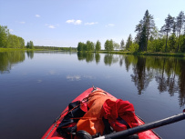 Сплав по реке Суна на байдарках