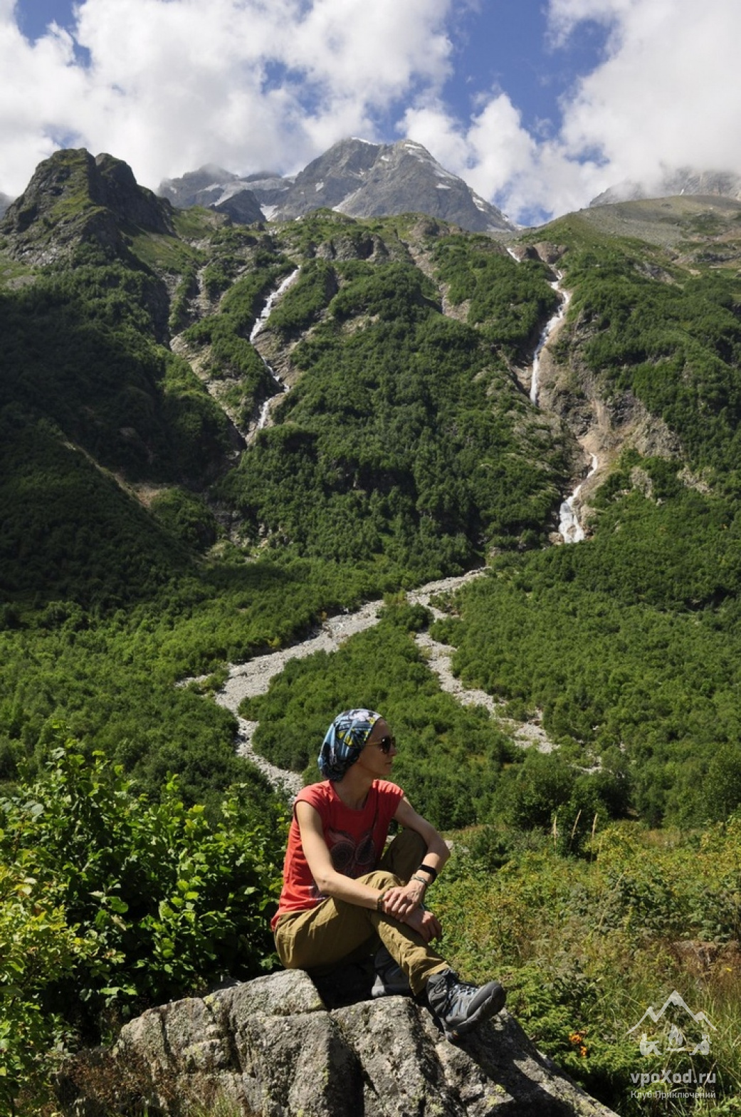 Горный лагерь в Дигории (Северная Осетия)