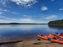 Сплав по реке Суна на байдарках