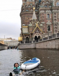 Сап-прогулка по центру Питера: Марсово поле, Летний сад и Нева