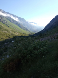 Горный лагерь в Безенги
