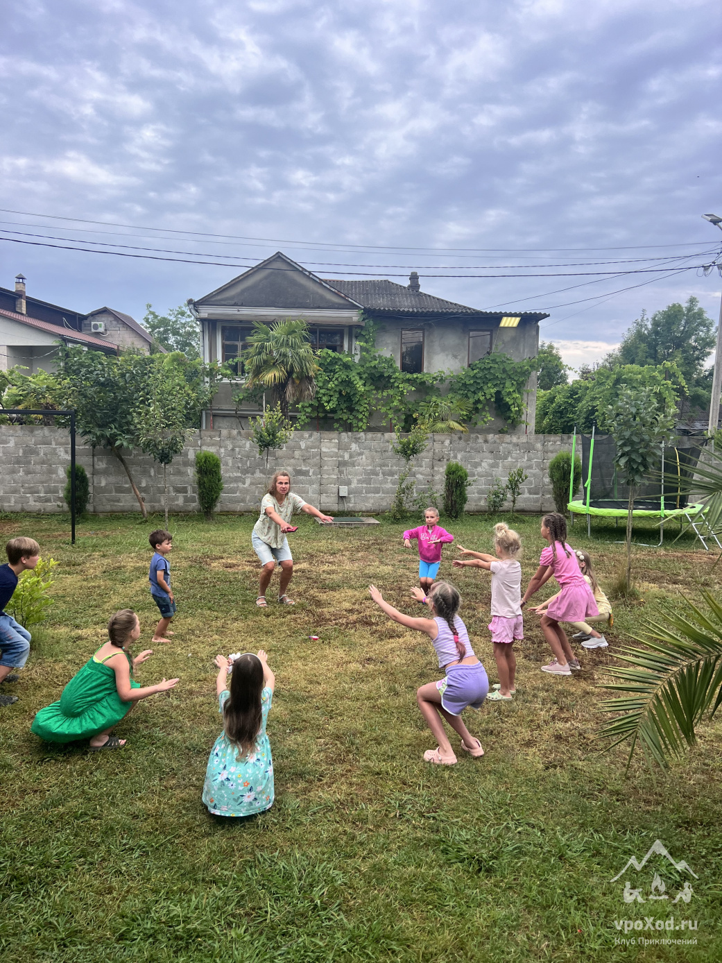 Семейный лагерь на море в Абхазии