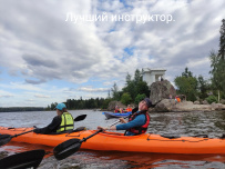 Прогулка вокруг парка Монрепо на каяках (байдарках)