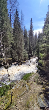 Водопады Ладожской Карелии