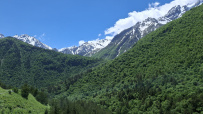Горный лагерь в Дигории (Северная Осетия)