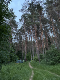 Сплав по реке Жиздра с баней на берегу