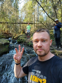 Сложный поход «Три калужских водопада» 
