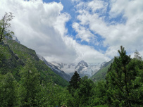 Горный лагерь в Дигории (Северная Осетия)