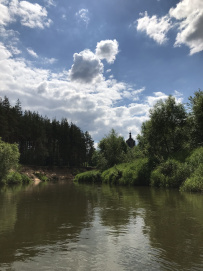 Сплав по реке Киржач на байдарках с баней на берегу