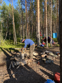 Сплав по реке Суна на байдарках