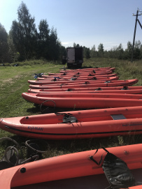 Сплав по реке Киржач на байдарках с баней на берегу
