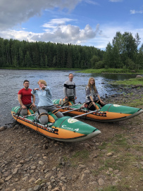 Сплав по реке Шуя