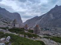 Горный лагерь в Чегемском ущелье (Кабардино-Балкария)