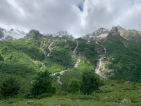 Горный лагерь в Дигории (Северная Осетия)