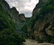 Горный лагерь в Чегемском ущелье (Кабардино-Балкария)