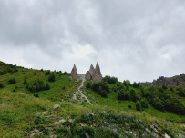 Горный лагерь на царском курорте (Джилы-су север Приэльбрусья)