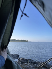 Рысья гора (ночёвка в доме с баней)