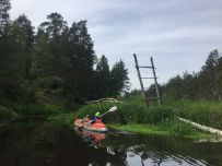Сплав на байдарках по реке Нерская с баней на берегу и автосопровождением