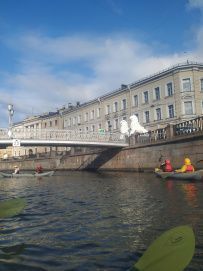 На байдарках по Питеру