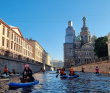 SUP-прогулка по центру Питера: Марсово поле, Летний сад и Нева