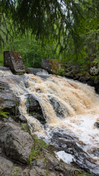 Водопады Ладожской Карелии